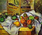 Paul Cezanne Canvas Paintings - Table Corner